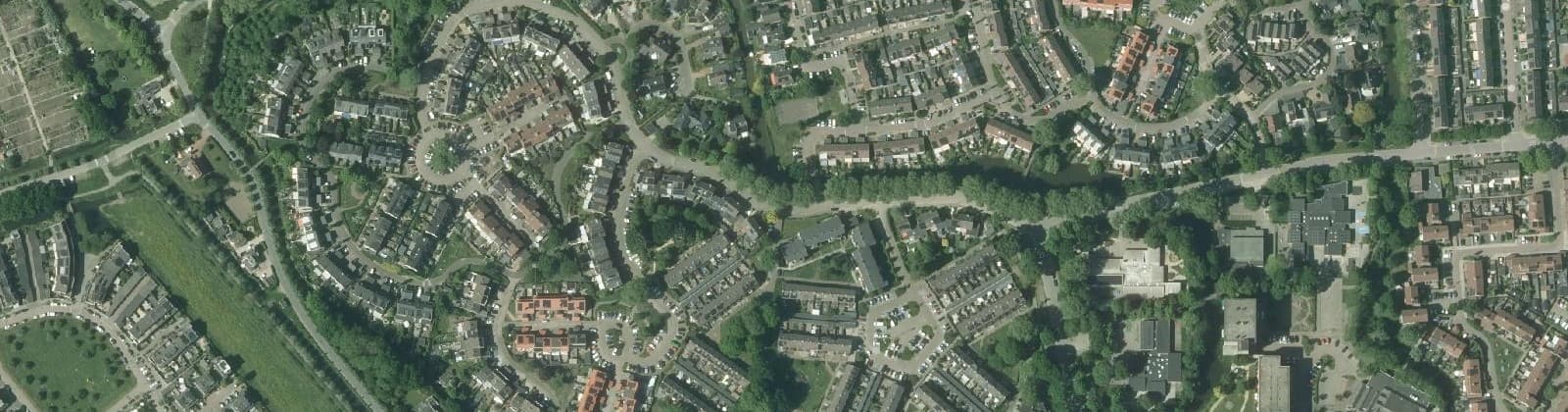 Luchtfoto van Florabuurt