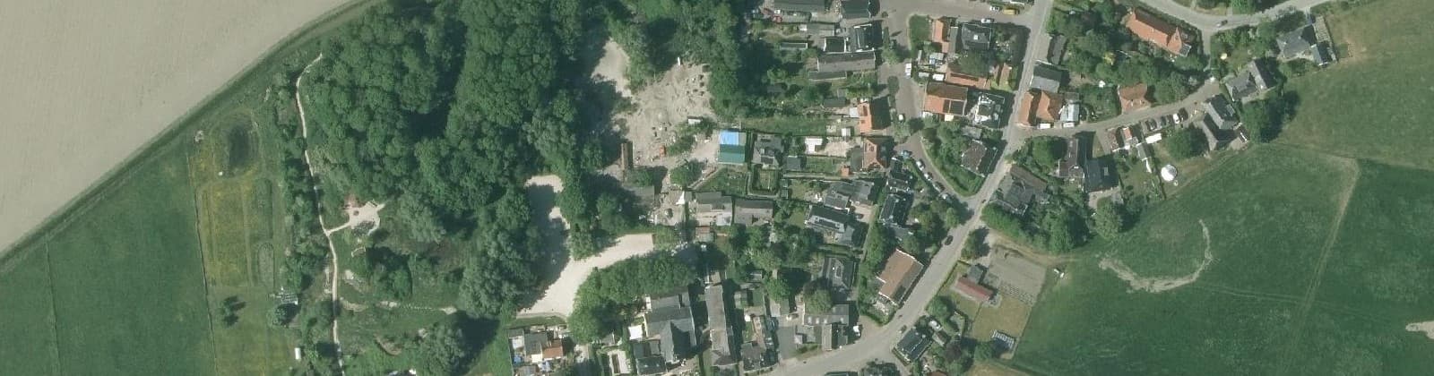 Luchtfoto van Houwerzijl
