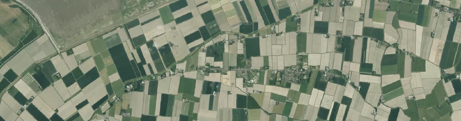 Luchtfoto van Buitengebied Kloosterburen