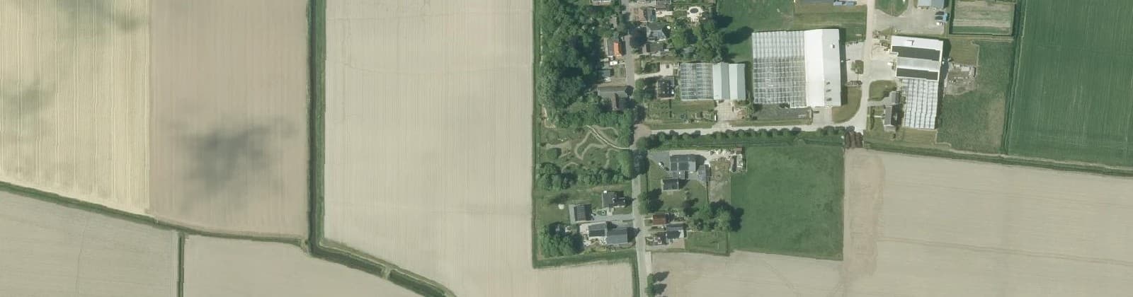 Luchtfoto van Kruisweg