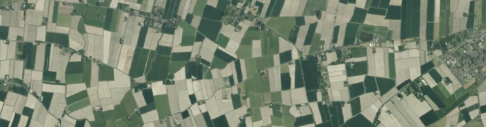 Luchtfoto van Buitengebied Oude Land