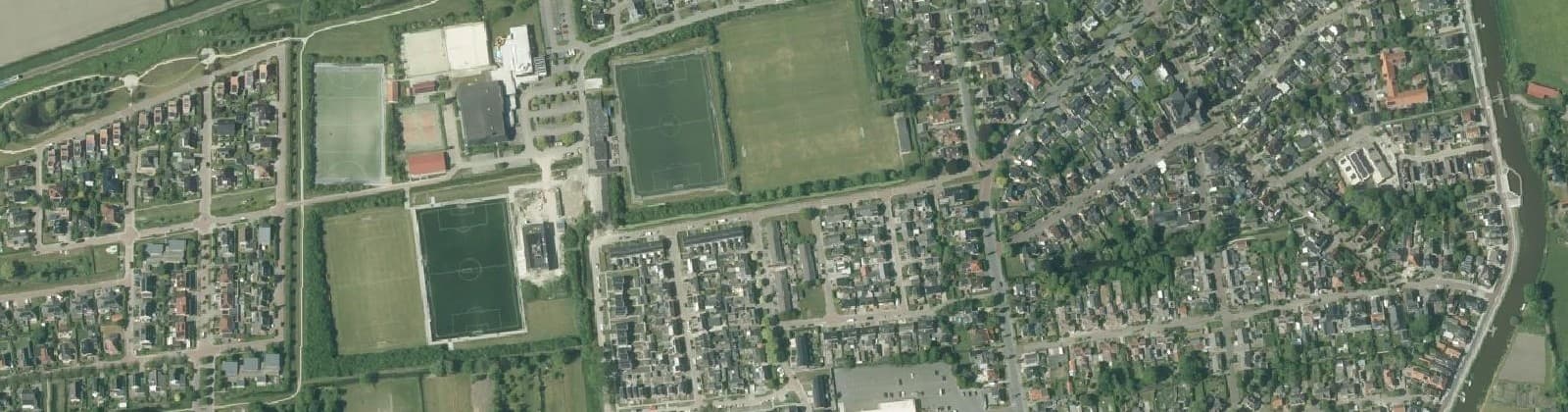 Luchtfoto van Bedum Noord - West