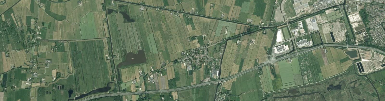 Luchtfoto van Buitengebied-Oostwold