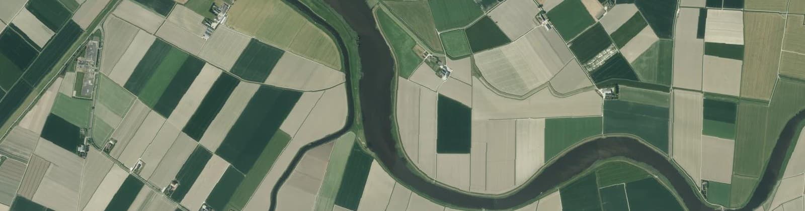 Luchtfoto van Verspr.h. Ruigezand en Nieuwe Ruigezand