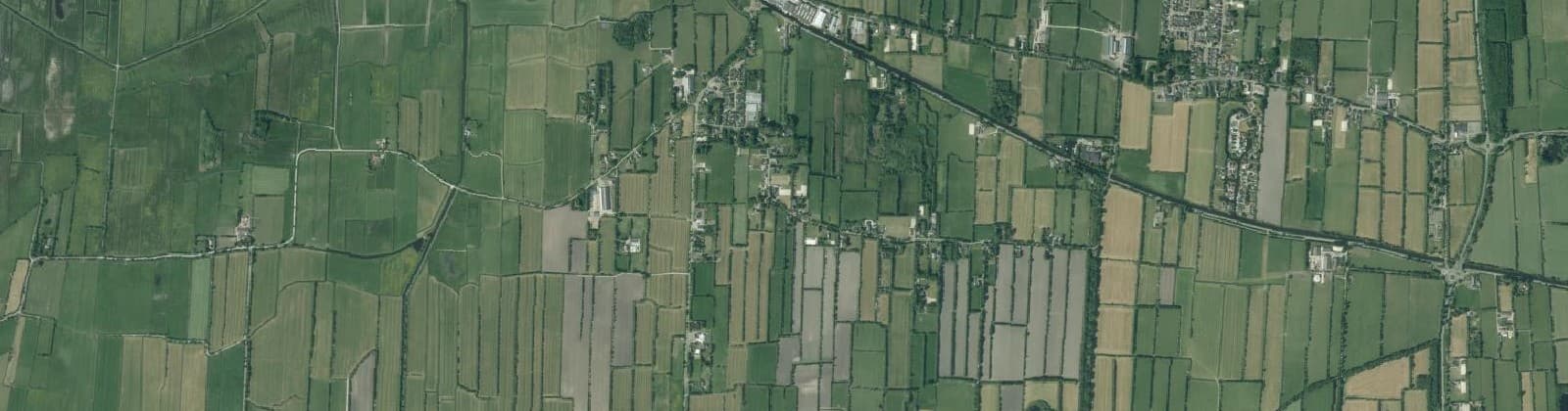 Luchtfoto van Triemen