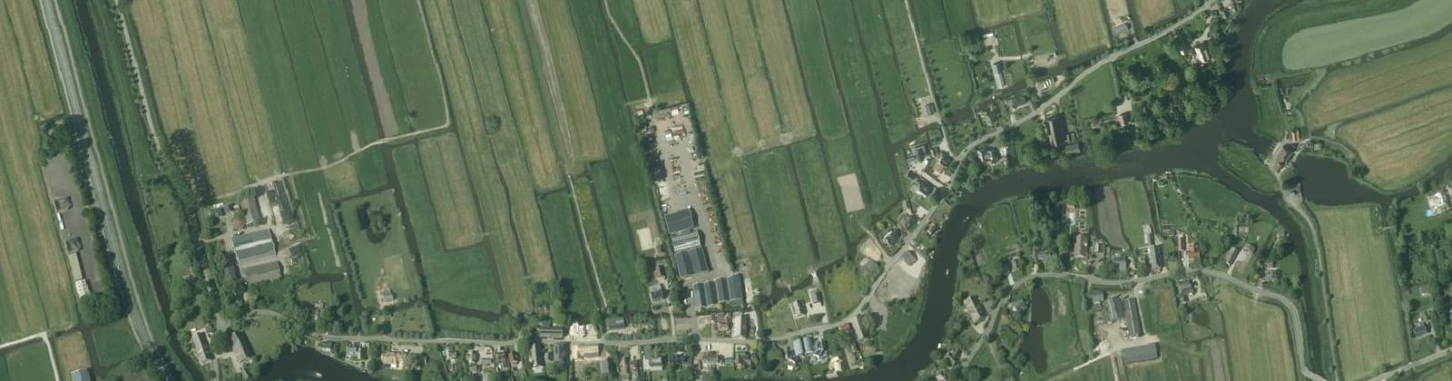 Luchtfoto van Giessenburg-Oost