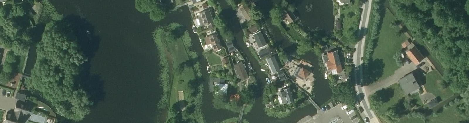 Luchtfoto van Giessenburg-Recreatie-Zuid