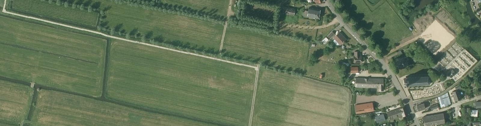 Luchtfoto van Hoornaar-Dorp