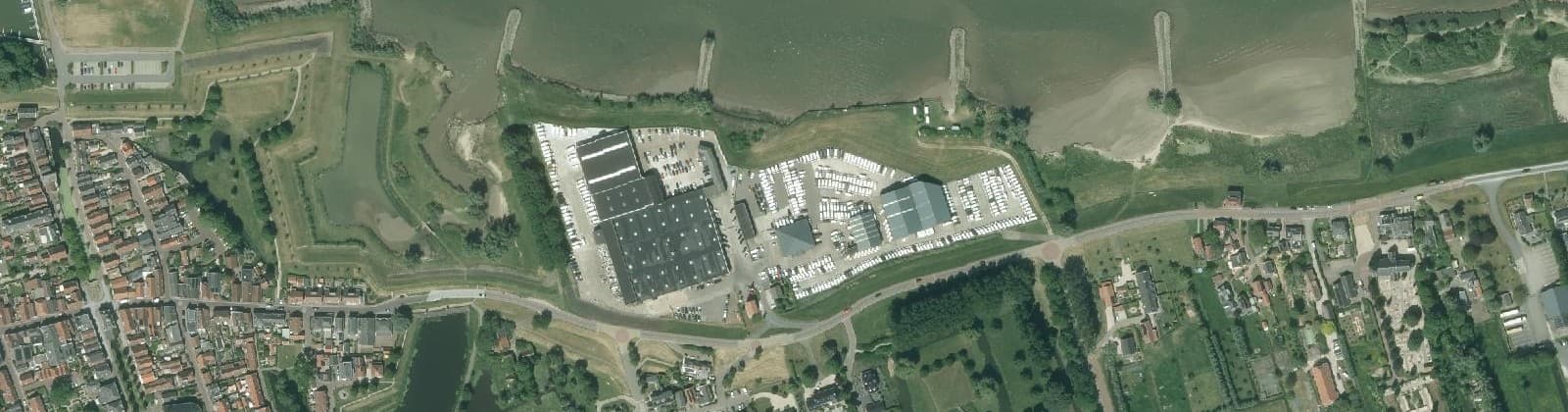 Luchtfoto van Langerak-Noord