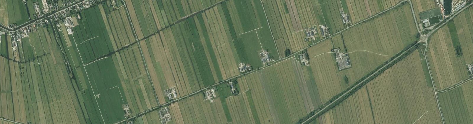Luchtfoto van Molenaarsgraaf-Buitengebied