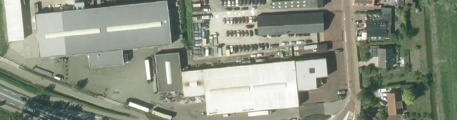 Luchtfoto van Schelluinen-Zuid