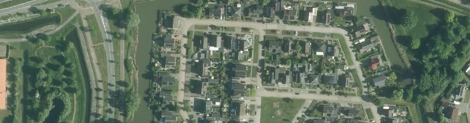 Luchtfoto van Rietkampen