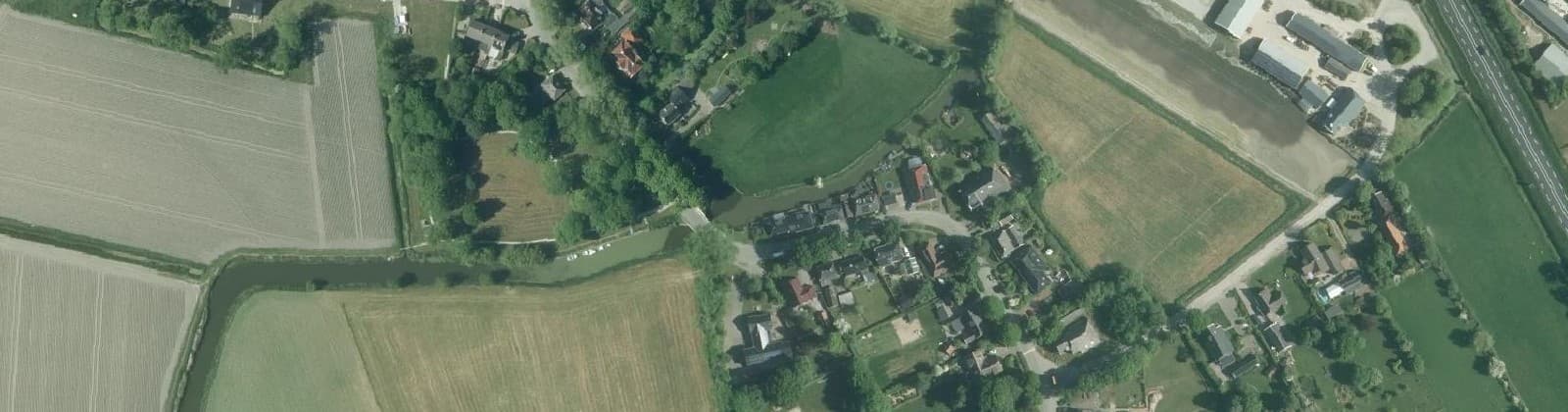 Luchtfoto van Losdorp