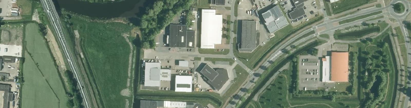 Luchtfoto van Sikkel