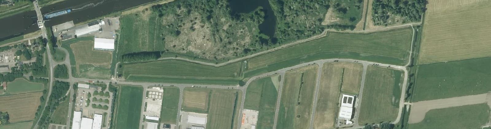 Luchtfoto van Fivelpoort