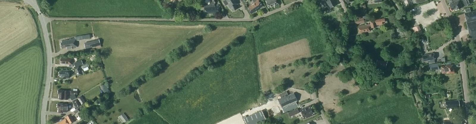 Luchtfoto van Wirdum