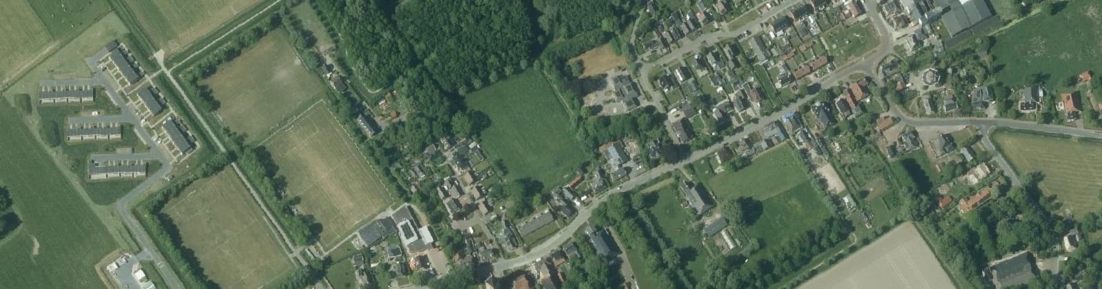 Luchtfoto van Zeerijp