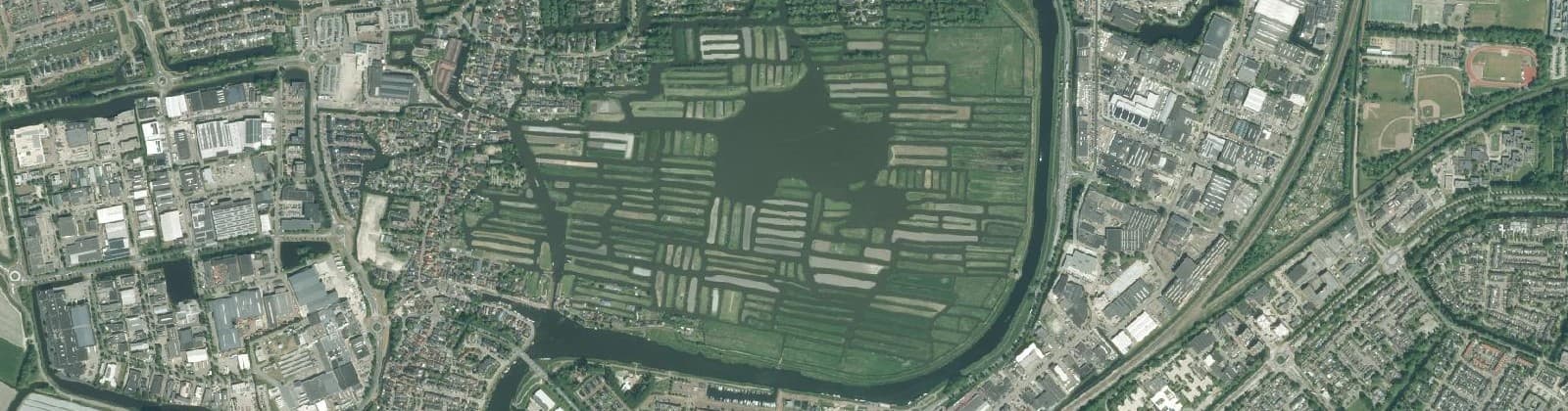 Luchtfoto van Oosterdel