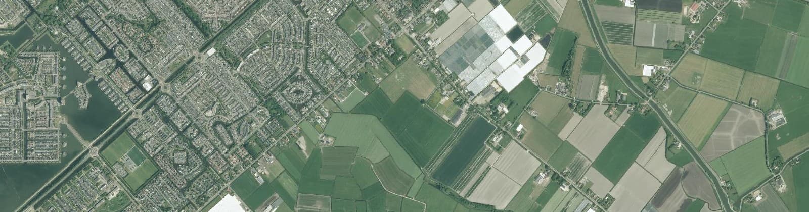 Luchtfoto van Buitengebied 't Kruis
