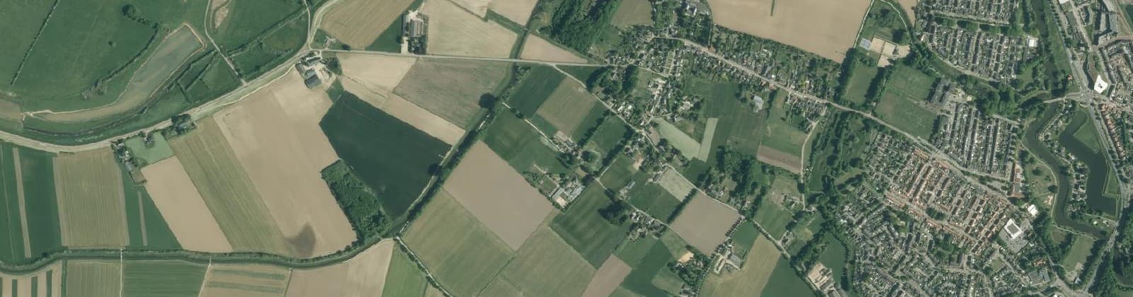 Luchtfoto van Velp Buitengebied-Noord incl rijksweg