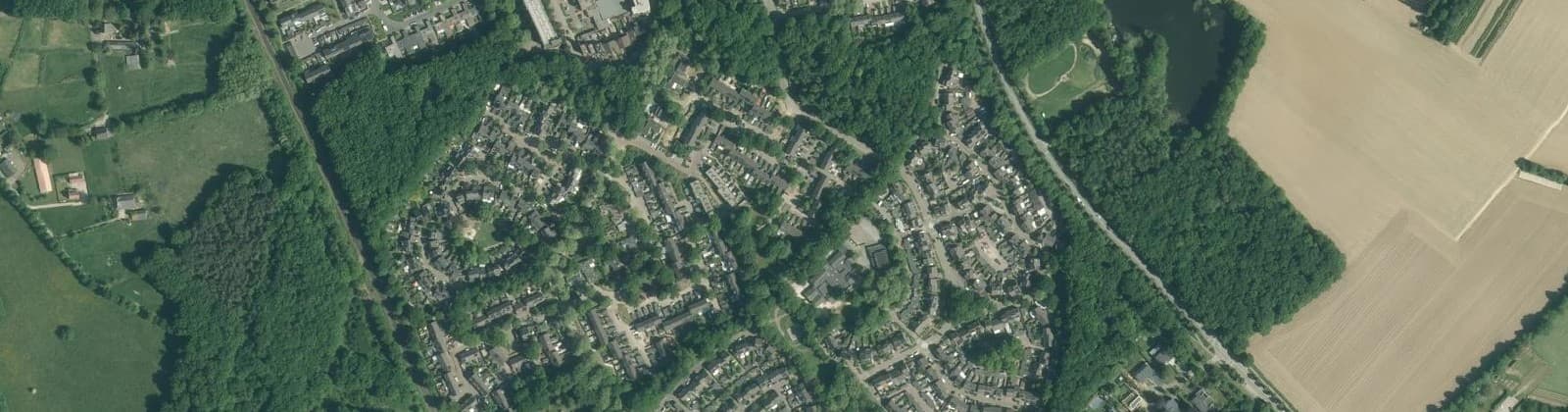 Luchtfoto van Cuijk Padbroek