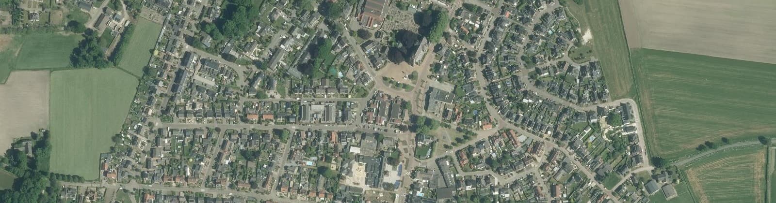 Luchtfoto van Haps kern