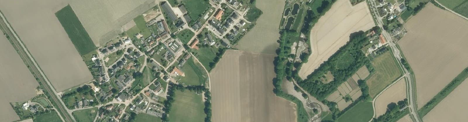 Luchtfoto van Vortum-Mullem Centrum