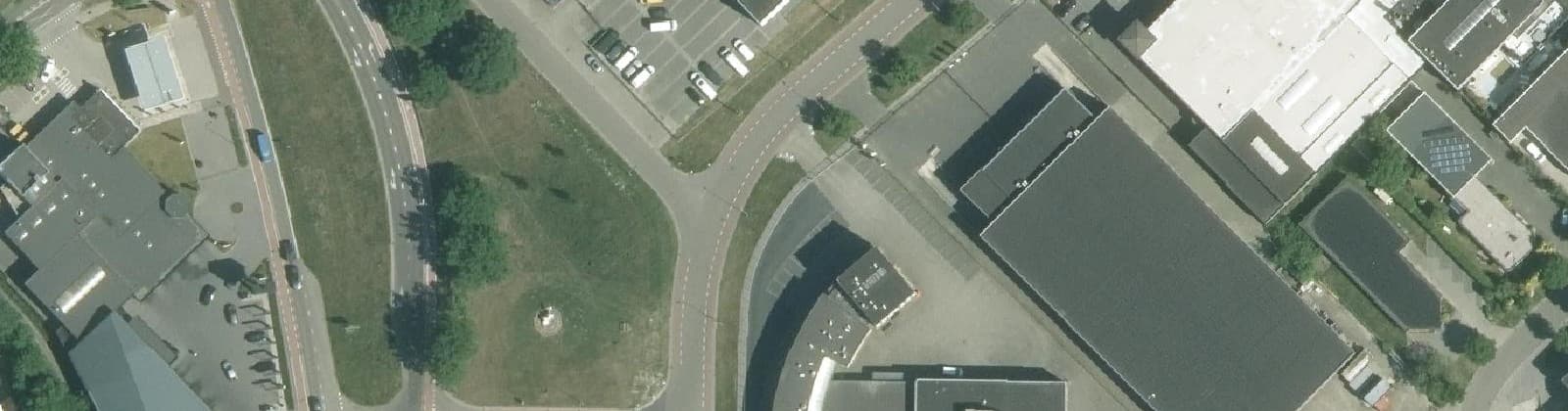 Luchtfoto van Vluchtoord