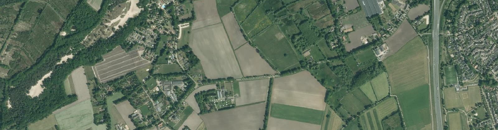 Luchtfoto van Buitengebied Uden-West