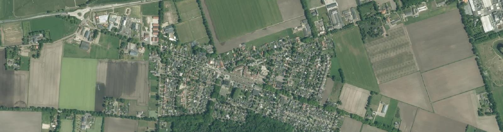Luchtfoto van Odiliapeel