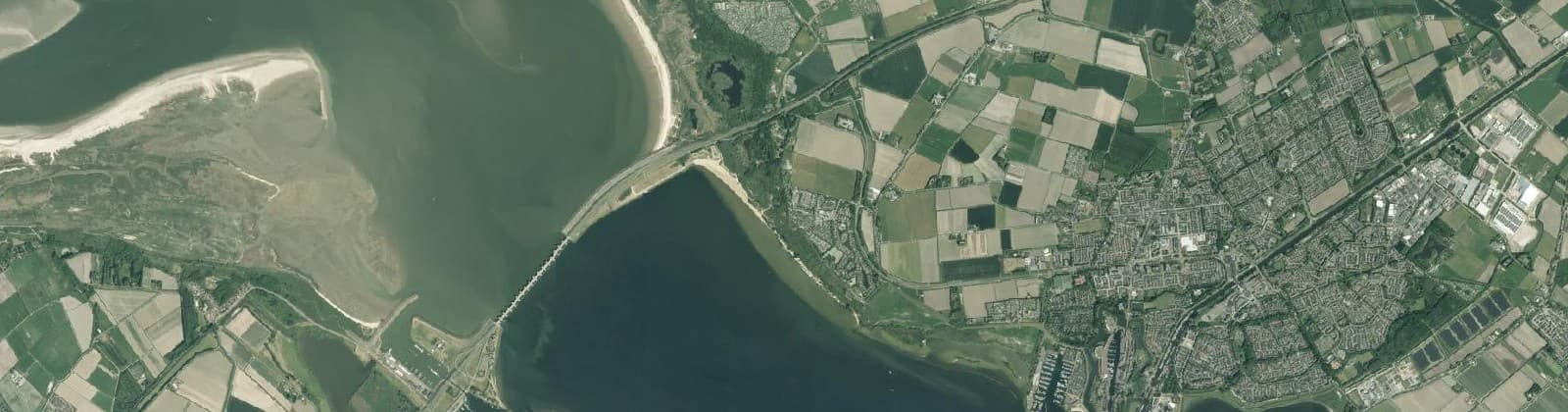 Luchtfoto van Duinhoeck
