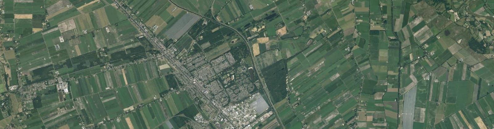 Luchtfoto van Stadskanaal