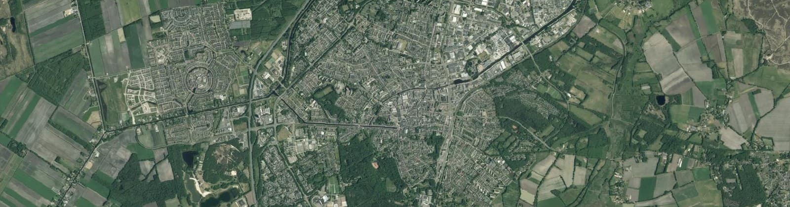 Luchtfoto van Assen