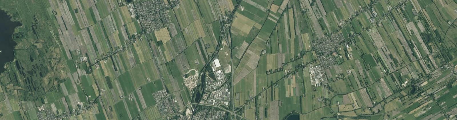 Luchtfoto van Meppel