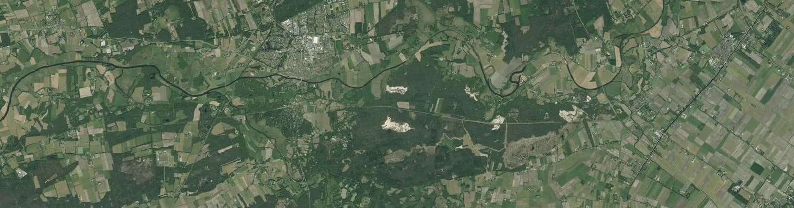 Luchtfoto van Ommen