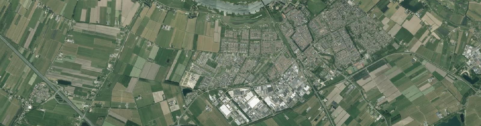 Luchtfoto van Culemborg