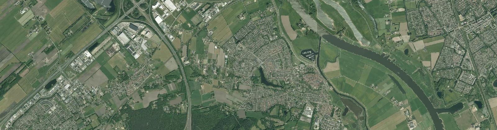 Luchtfoto van Hattem