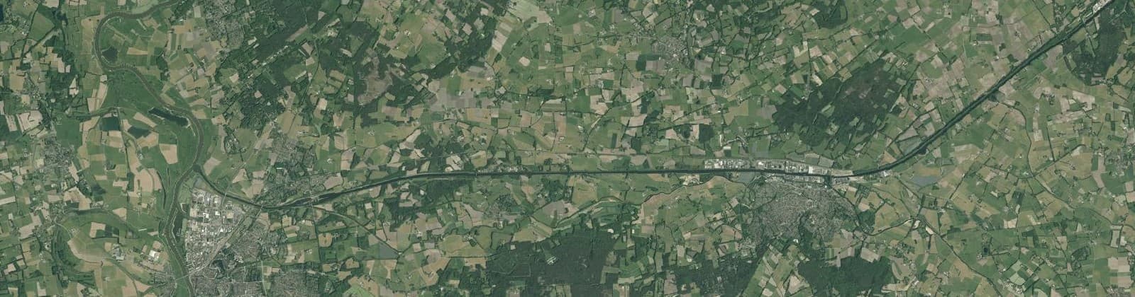 Luchtfoto van Lochem