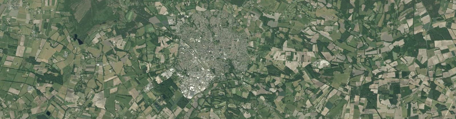 Luchtfoto van Winterswijk