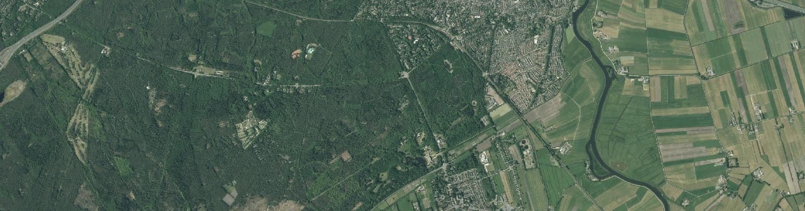 Luchtfoto van Baarn