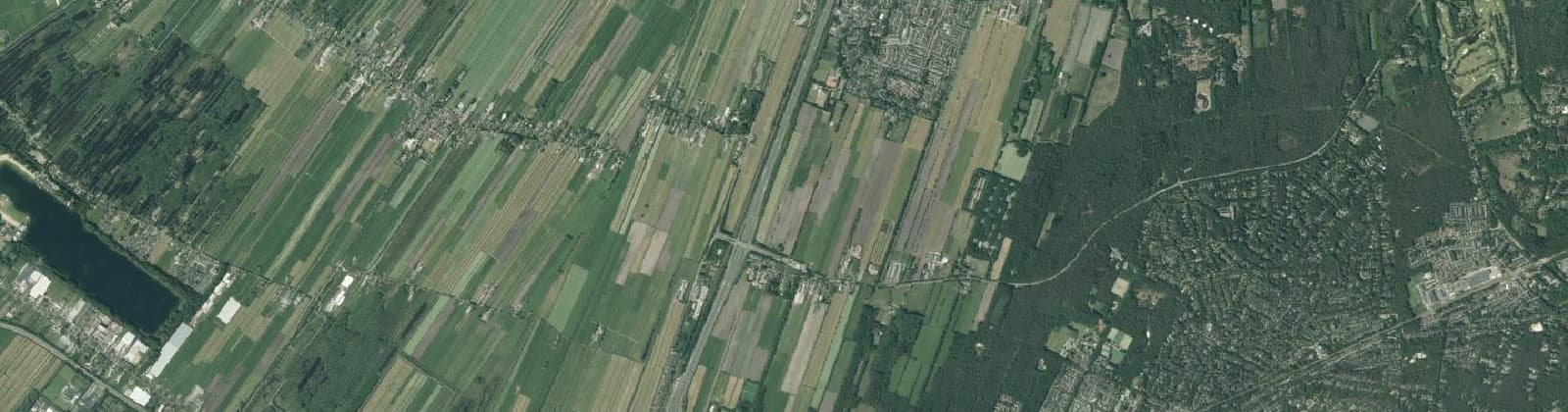 Luchtfoto van De Bilt