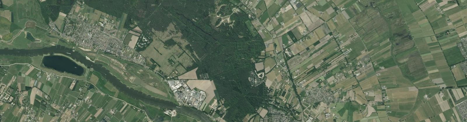 Luchtfoto van Rhenen