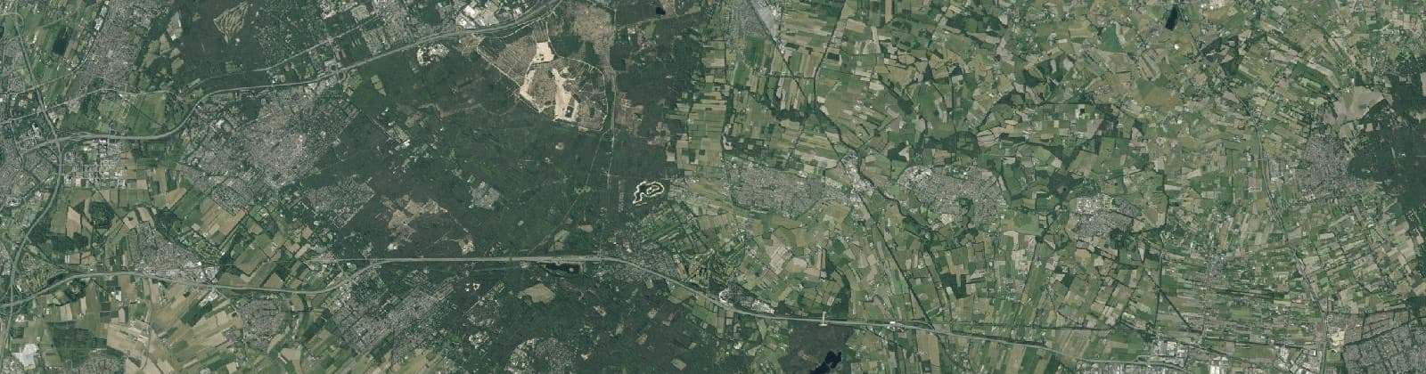Luchtfoto van Woudenberg