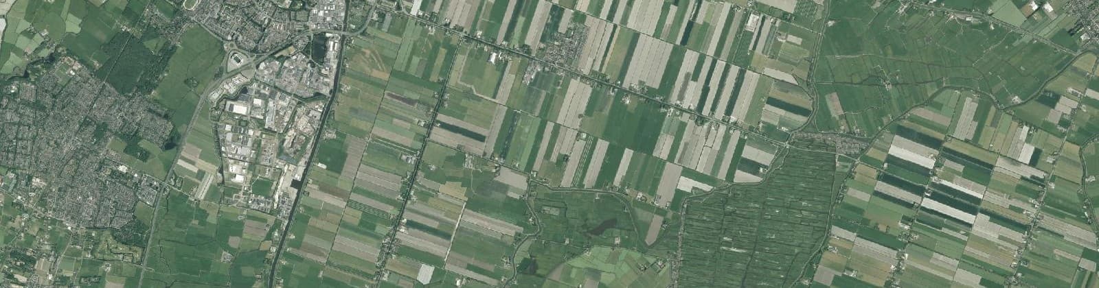 Luchtfoto van Alkmaar