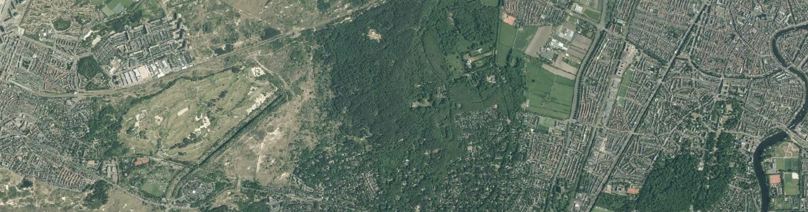 Luchtfoto van Bloemendaal