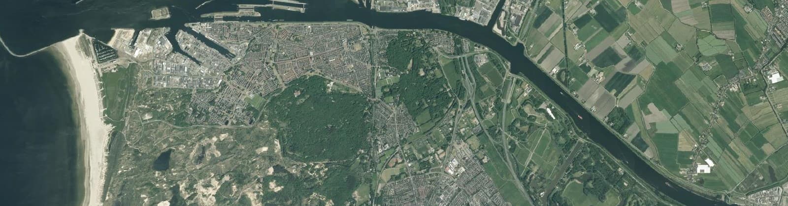 Luchtfoto van Velsen