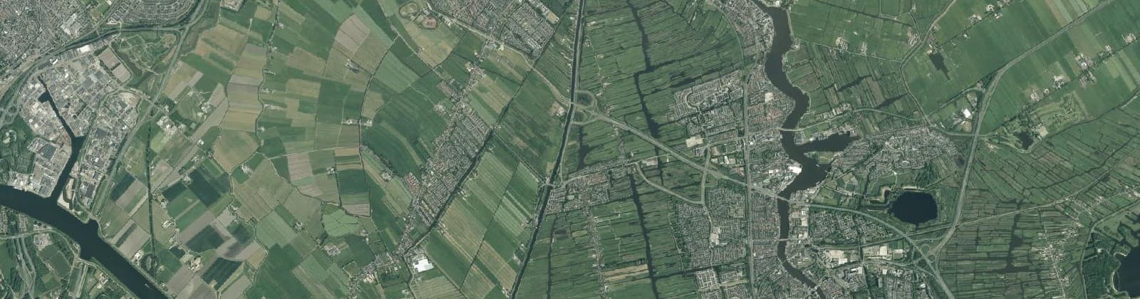 Luchtfoto van Zaanstad