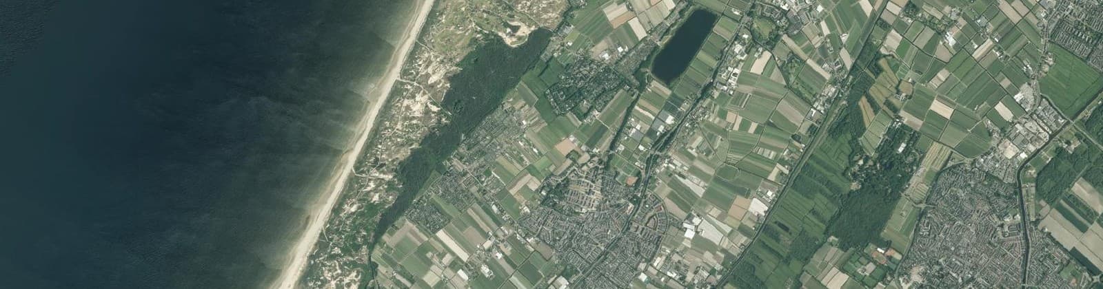 Luchtfoto van Noordwijk