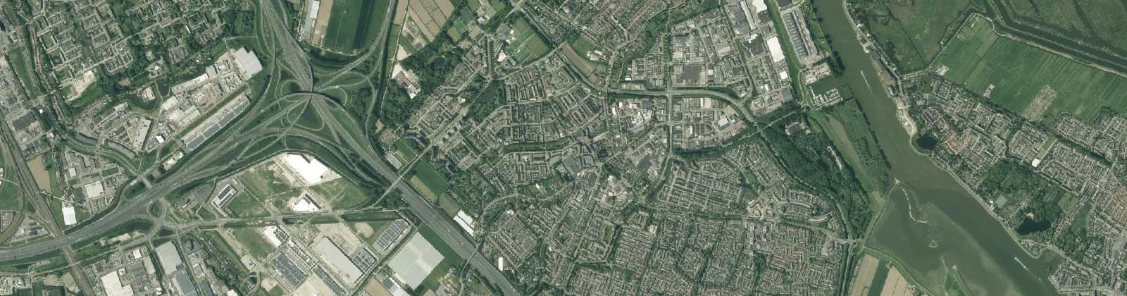 Luchtfoto van Ridderkerk