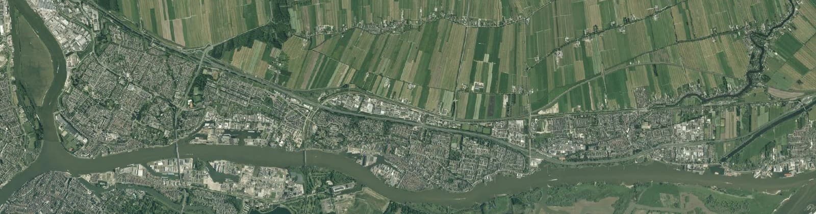 Luchtfoto van Sliedrecht